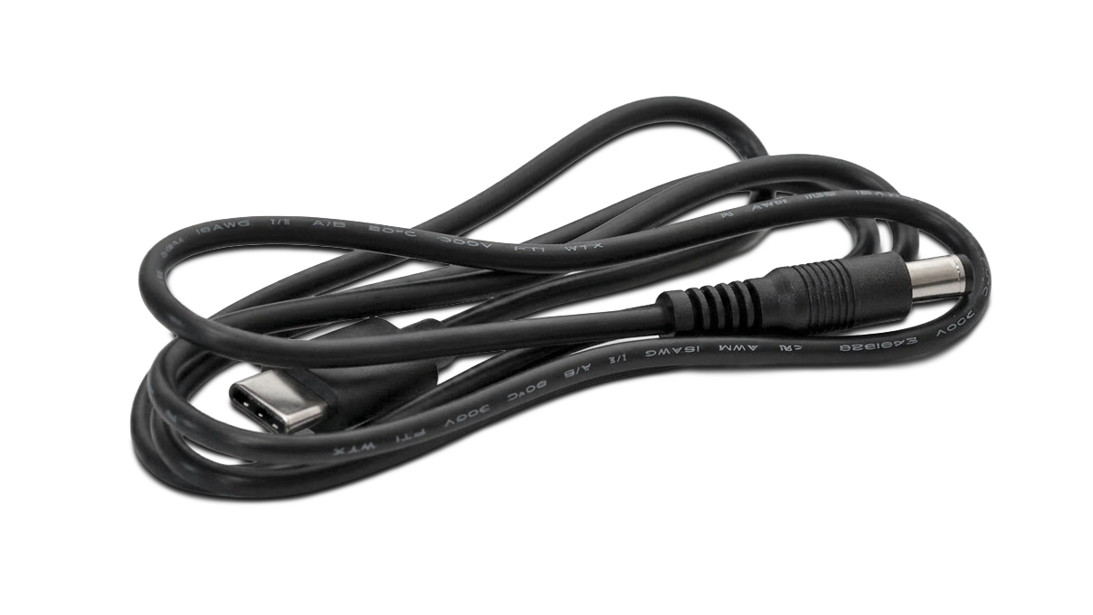 Câble USB-C vers DC 5,5×2,1 mm, pour Statif Zeiss C EDU