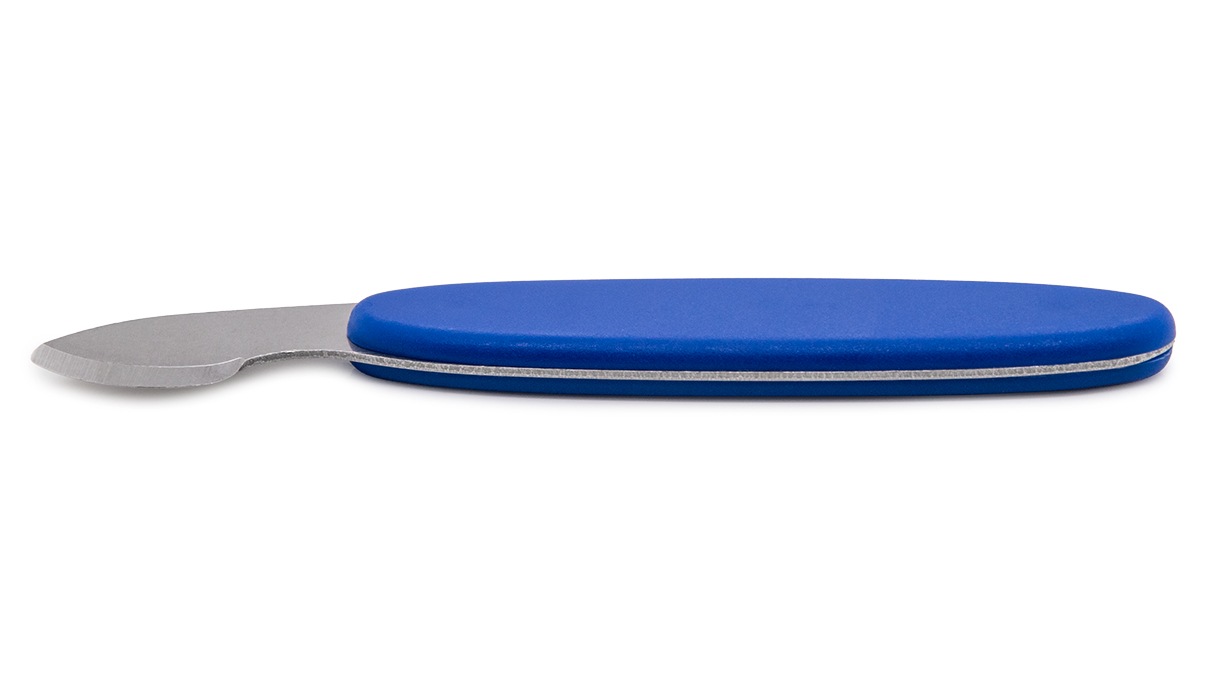 Beco Technic Simple Couteau d’ouverture de boîtier de montre, manche en plastique bleu, longueur 113
mm