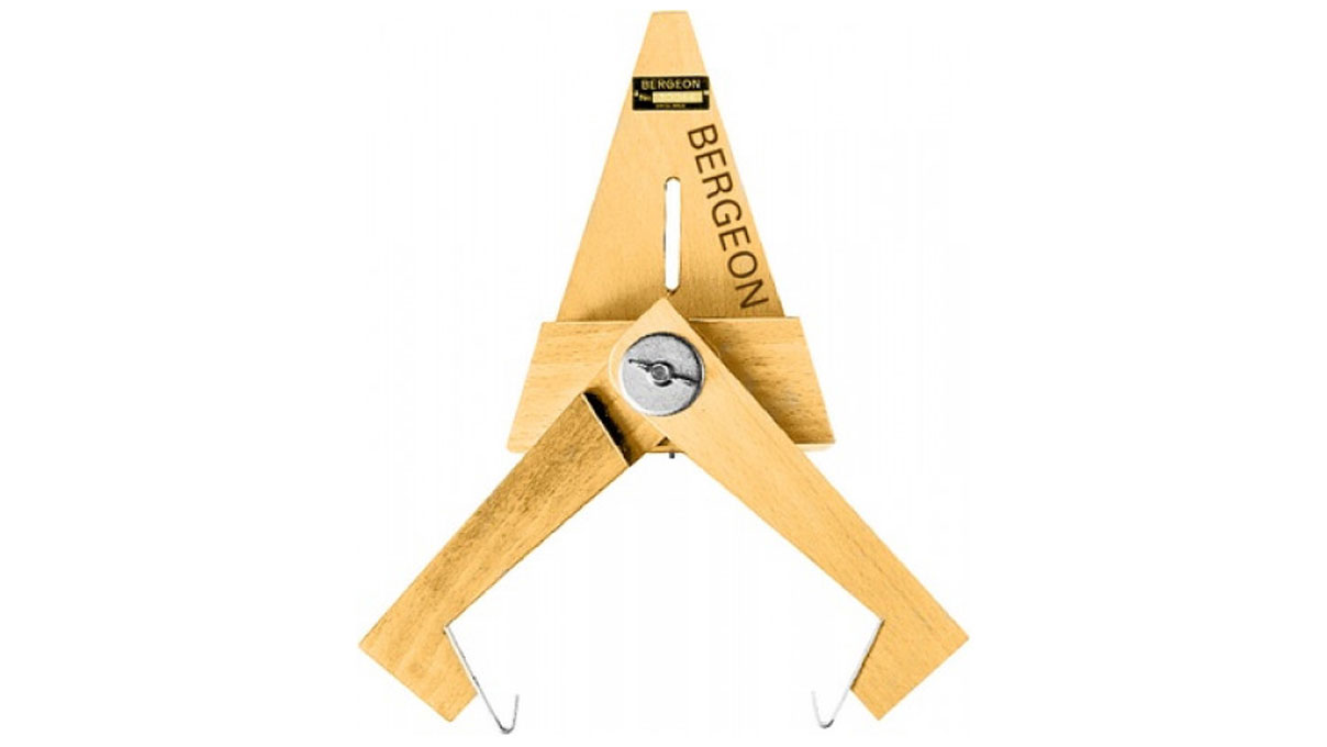 Bergeon 30044 porte-support mural pour pendules, hêtre, 360 - 450 mm