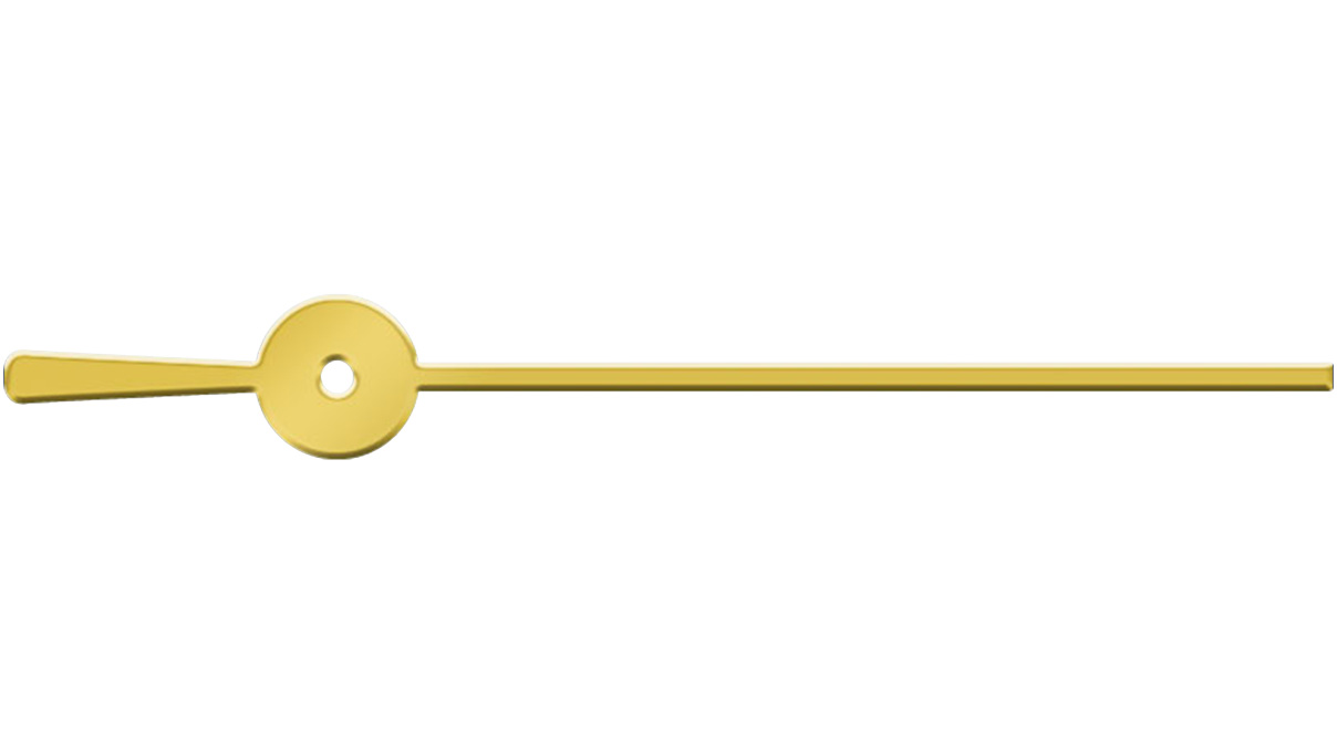 36 pair Aiguilles pour montres jaune et 30 aiguilles seconde droite (types en sachets de 3 pcs.
avec numéro et dimensions) -swiss made-
