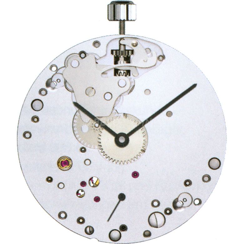 Mvt. Unitas 6497 16 1/2''' SS LEPINE MECH GENEVE - Remontoir manuel - Côtes de Genève - Vis bleues