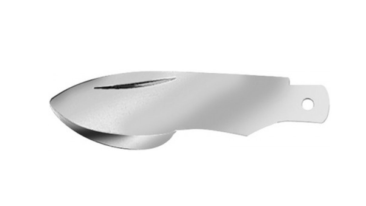 Lames de rechange en acier inoxydable pour l'ouvre-boîte, droite BERGEON N° 6987-L