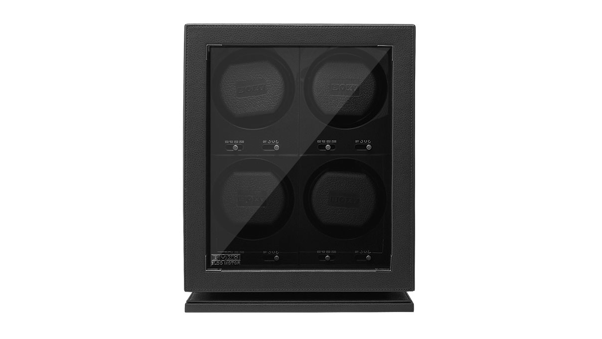 BLDC-B04 remontoir pour 4 montres, noir, deuxième choix
