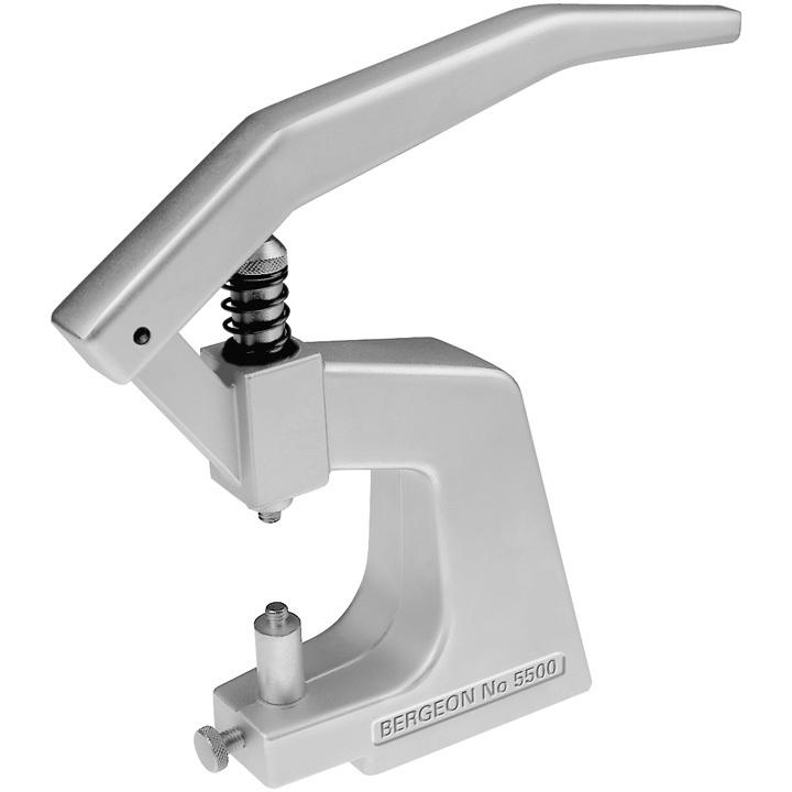 Bergeon 5500 potence pour poser les verres incassables simples et avec bague de tension