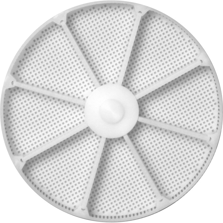 Panier en plastique, hauteur 8 mm (hauteur intérieure 6,5 mm), Ø 80 mm, avec 8 cloisons, avec double
paroi extérieure, N° 15892 pour ACS900 / ACS921