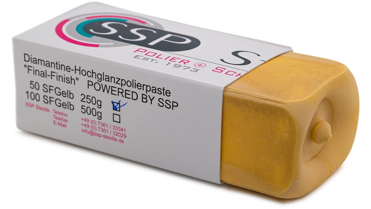 Diamantine 50SFG Pâte à polir, jaune, 250 g