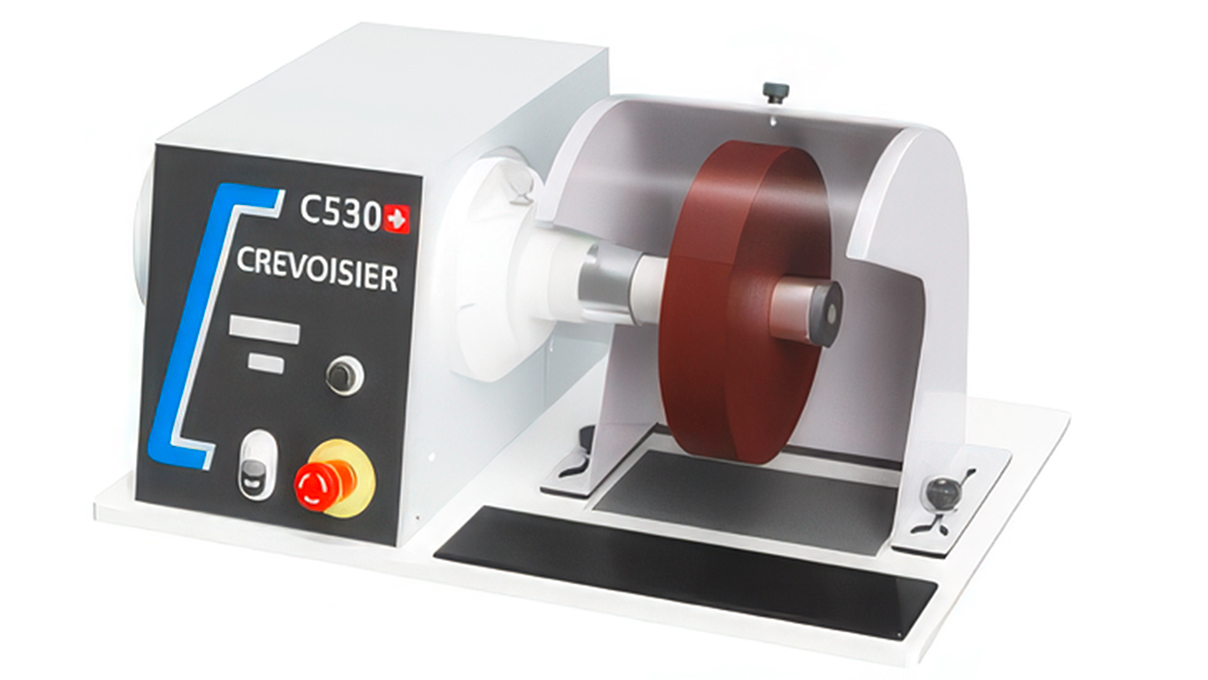 Crevoisier C530 Bijoutier, station compacte de fabrication de bijoux avec entraînement puissant à faibles
vibrations, M12 (230 V)