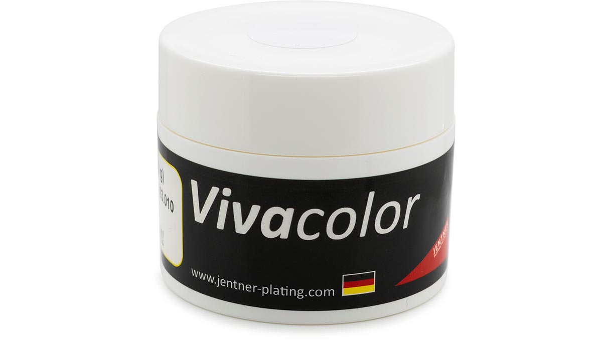 Vivacolor Pure White, résine acrylique photopolymérisable, blanche, 10 g