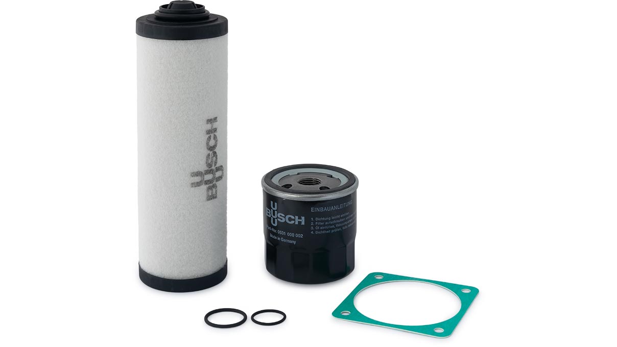 Kit de maintenance pour pompe à vide R5 RA 0025 F et R5 RA 0040 F