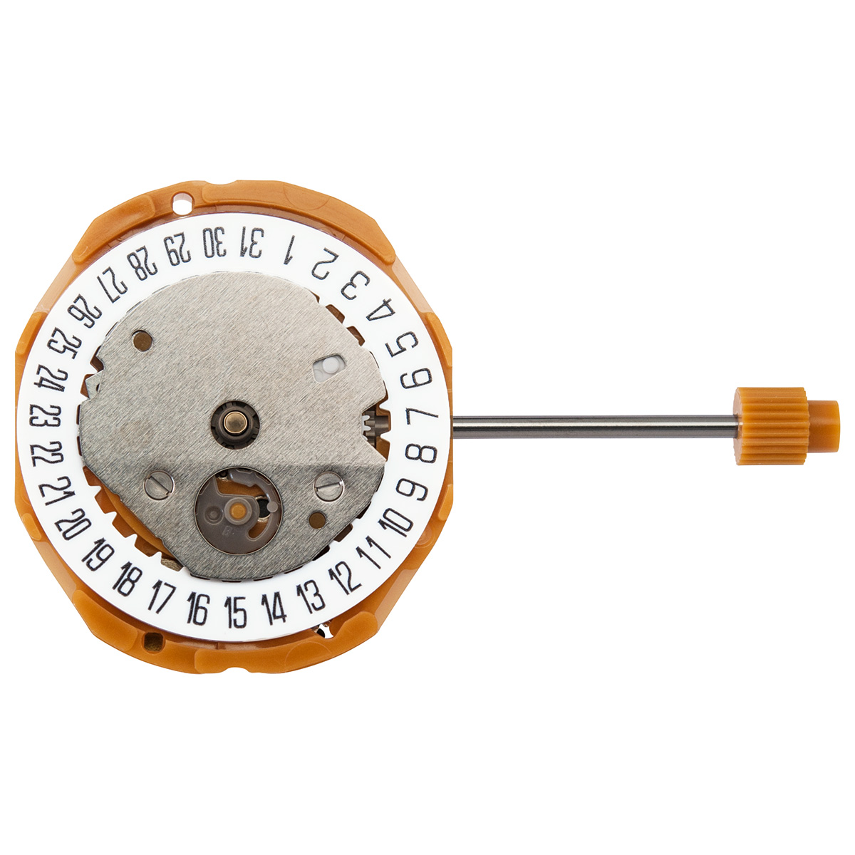 Mvt. Miyota GL15 6 3/4 x 8''' DATE6 NO SC gilt Quartz (364 | SR621SW)