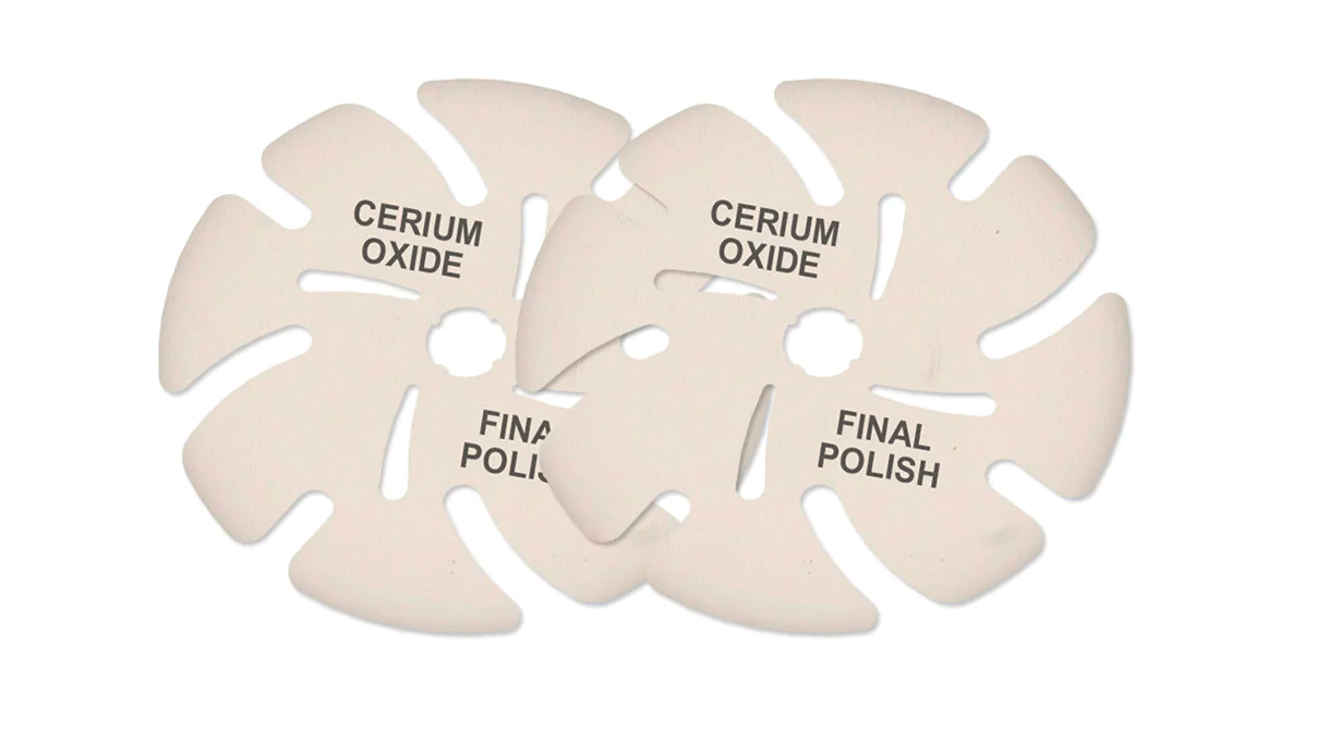 Jooltool disque de polissage 3M Cerium Oxide, grain 100000, Ø 100 mm, 2 pièces