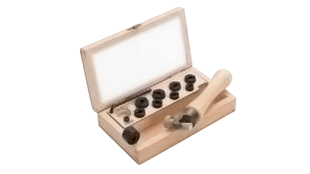 Porte-bagues, set de 9 inserts en plastique