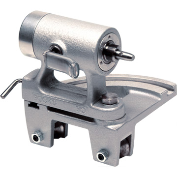 Chariot de polissage avec réglage de l'angle, y compris les rouleaux de guidage et la fermeture à serrage rapide, droite