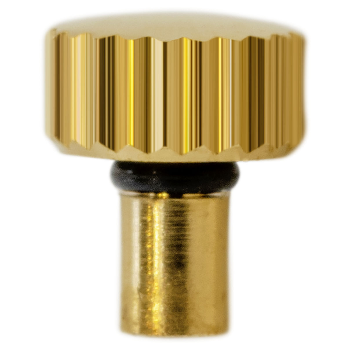 Couronne vissé étanche CJW, 1 µm jaune, Ø 3 mm, filetage 0,7 mm, tubus 2,8 mm