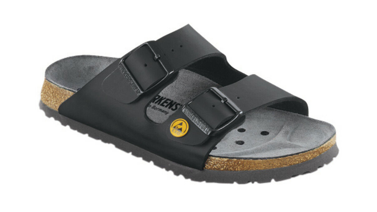 Mules ESD, taille 40, noir, coupe étroit