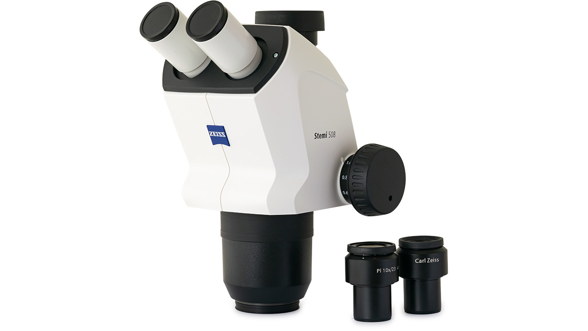 Zeiss Stemi 508 trino Stéréomicroscope avec interface caméra