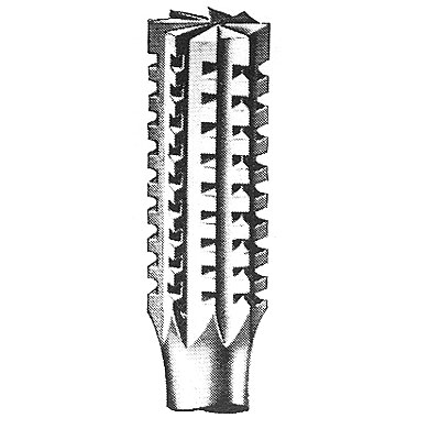 Fraises cylindrique type 36 avec taille transversal, tête Ø 1,6 mm