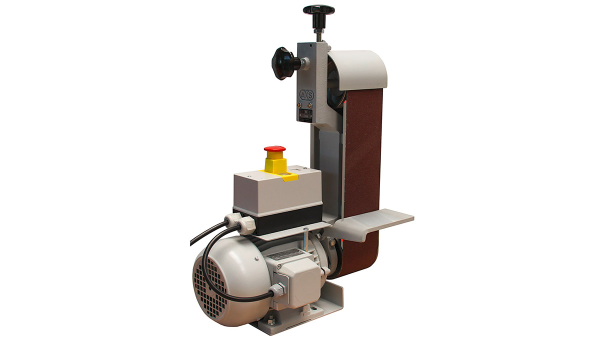 Ponceuse à bande AS-10, modéle de table, 220 V, deux vitesses
