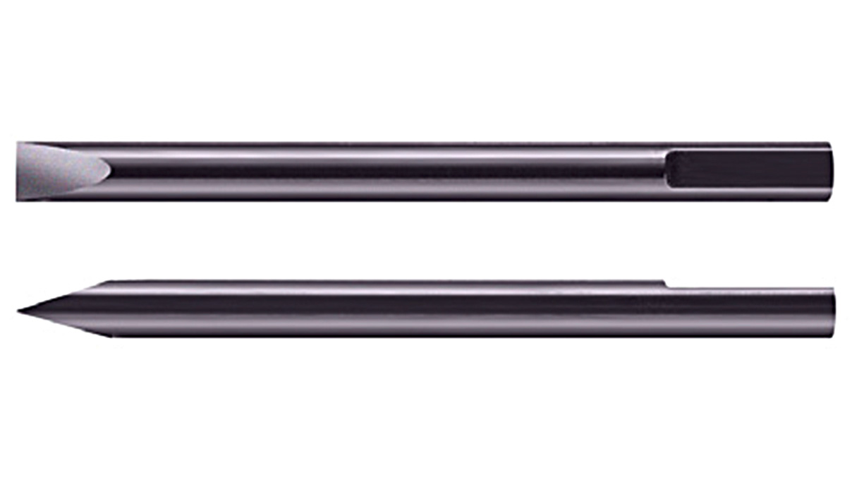 Bergeon 6899-T-080 Mèche de rechange, 0,8 mm, Fente (V), 2 pièces Bergeon 6899-T-090 Mèche de rechange, 0,9 mm, Fente (V), 2 pièces