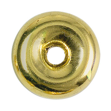 Raccords pour chaînes, anneaux creux, 585/- or jaune, lisse, Ø 3 x 1 mm