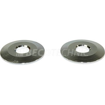 1 pair de flasques gauche/ droit pour Vitax tour à polir V1  Ø 60 x 18 mm