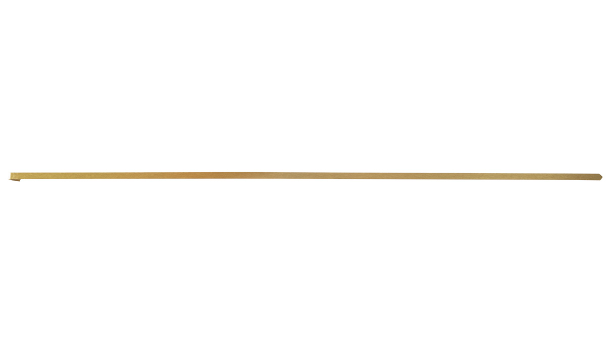 Pendule balancier, laiton brossé, Ø 70 x 355 mm