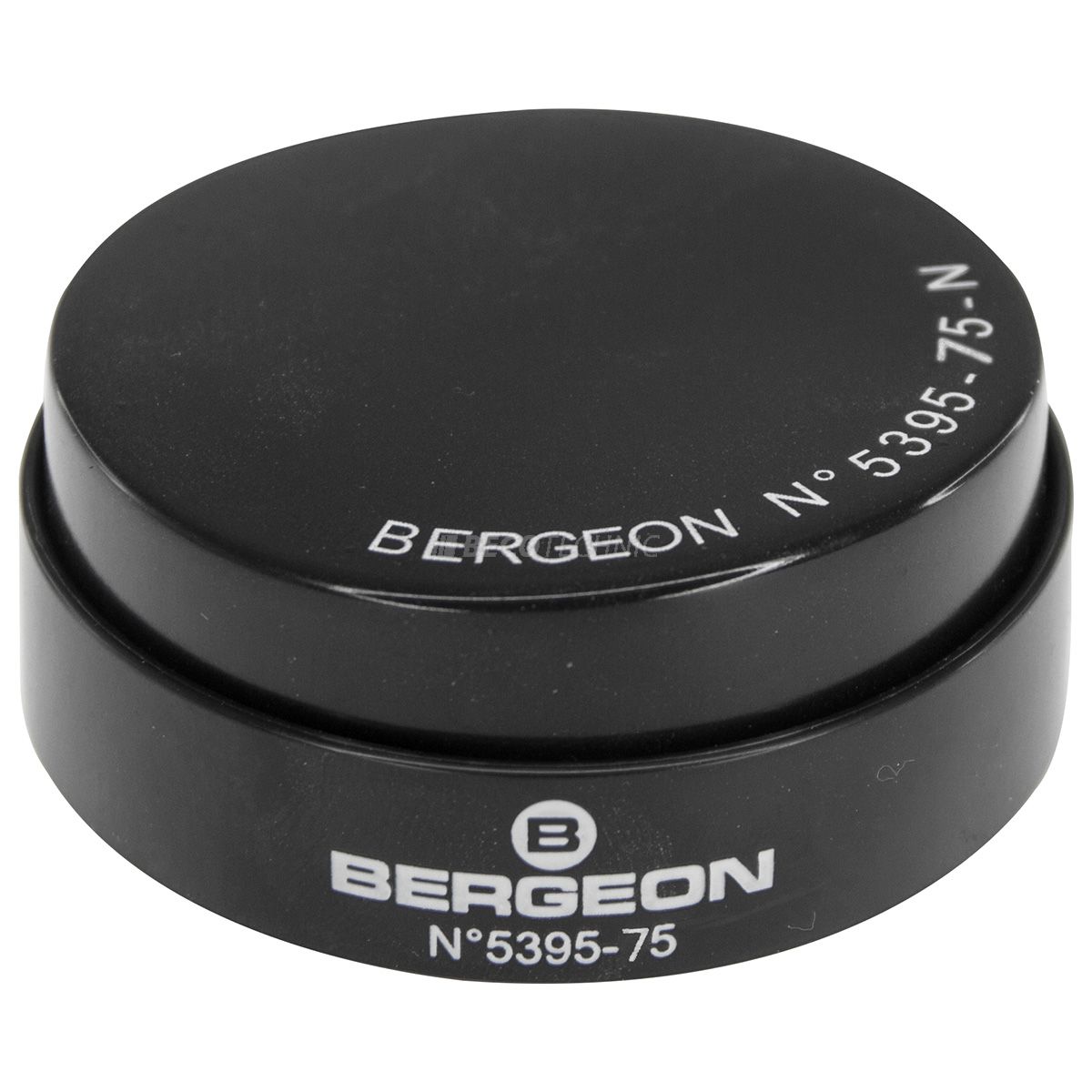 Bergeon 5395-75-N coussin d'emboîtage, gel, noir, Ø 75 mm