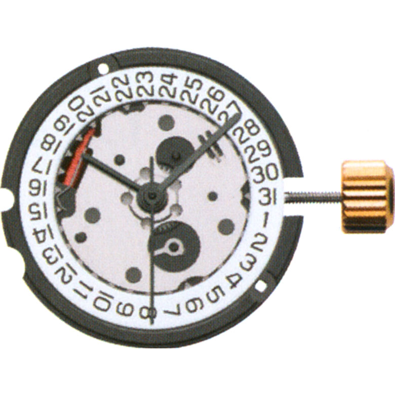 Mvt. ETA 803.112 H2 8 3/4''' DATE6 SC Quartz (377 | SR626SW)
