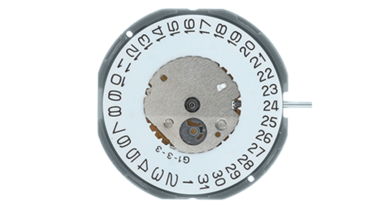 Mvt. Miyota/Citizen GM10/GM12 10 1/2''' DATE3, SC Quarz (364 | SR621SW)