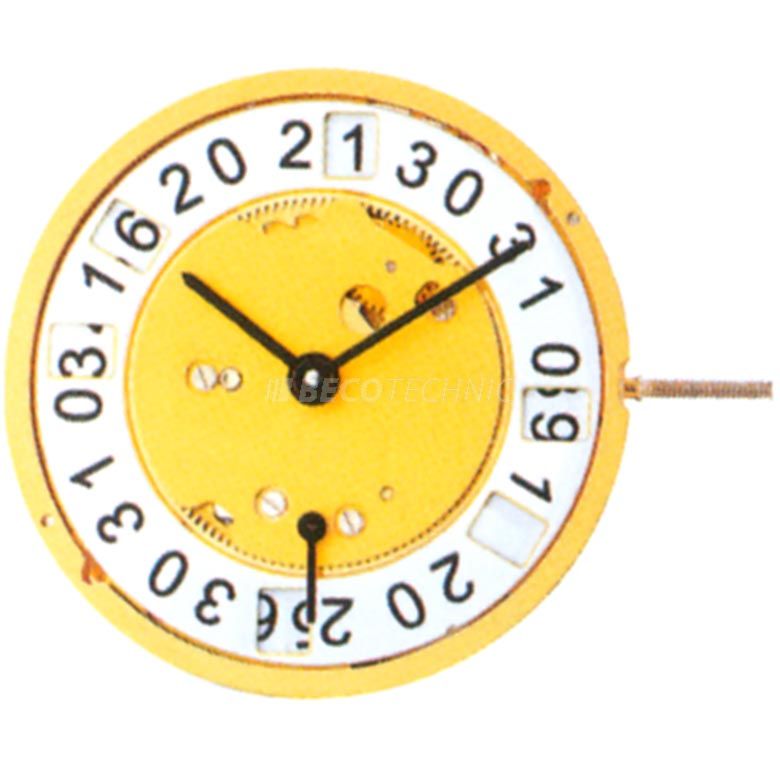 Mvt. Ronda 6004.B 11 1/2``` SS BIG DATE12 1EYE Quartz