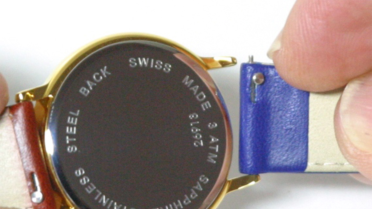 Anse collerette, avec mécanisme coulissant, acier inoxydable, 22 mm