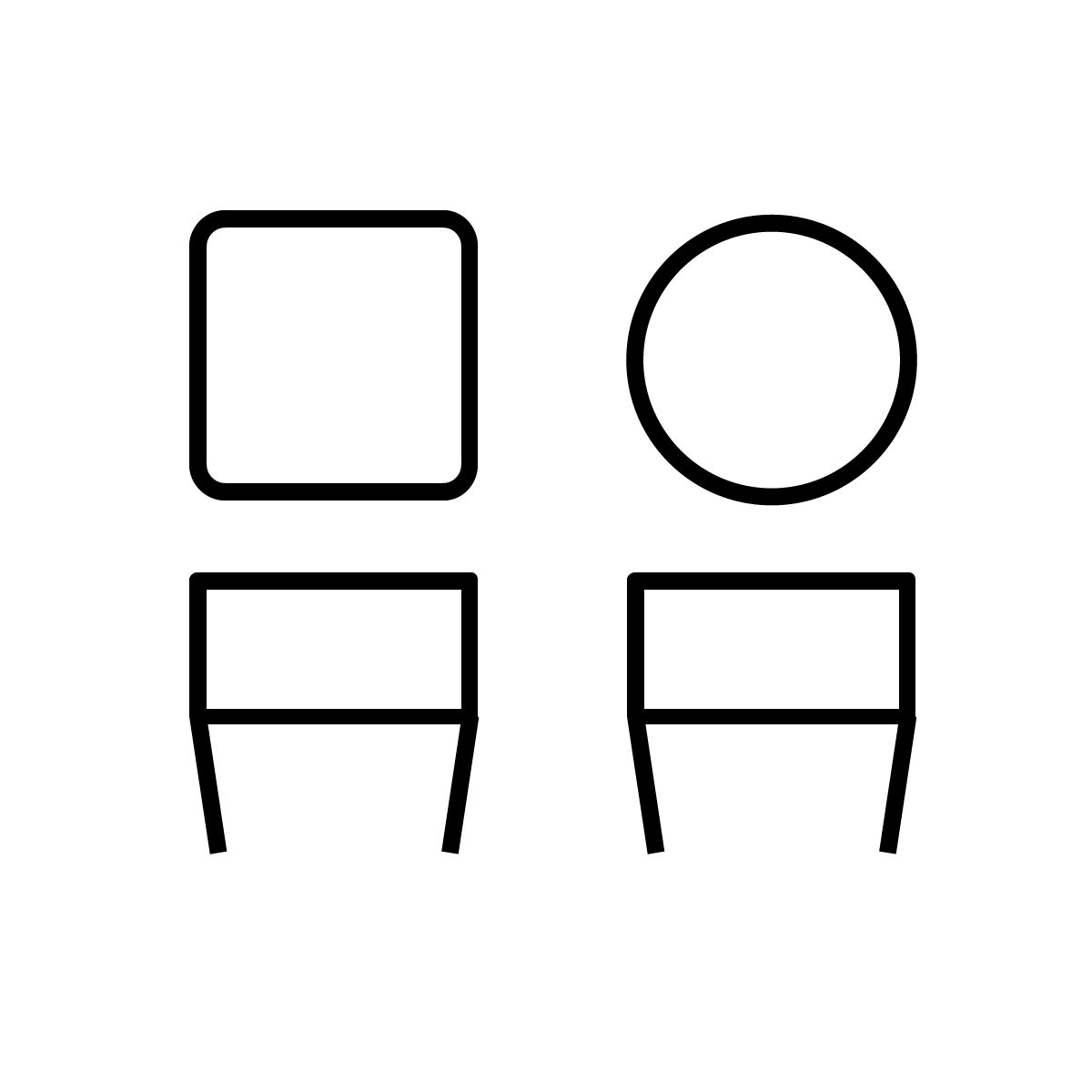 Marteau de finition Picard, 375 g, tête Ø 28 mm, longueur 310 mm