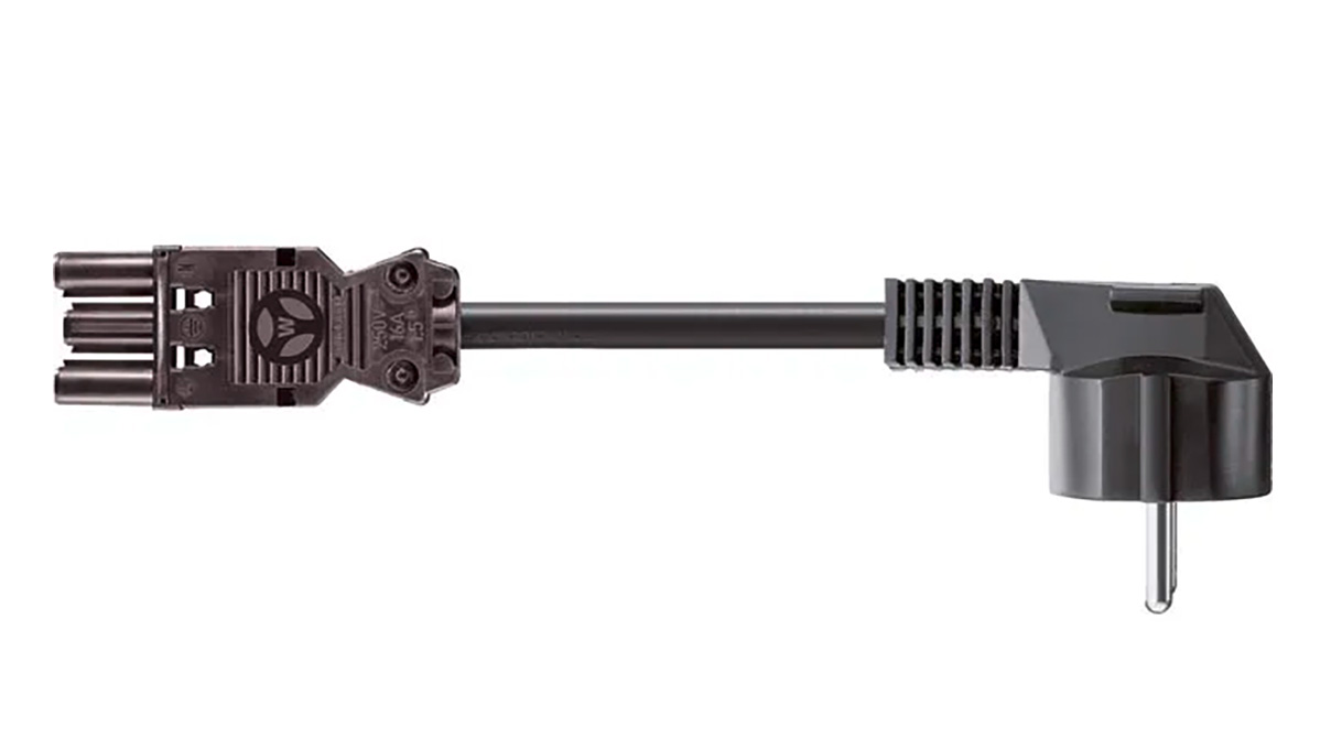 Câble d'alimentation pour bloc multiprise modulaire, 2 m