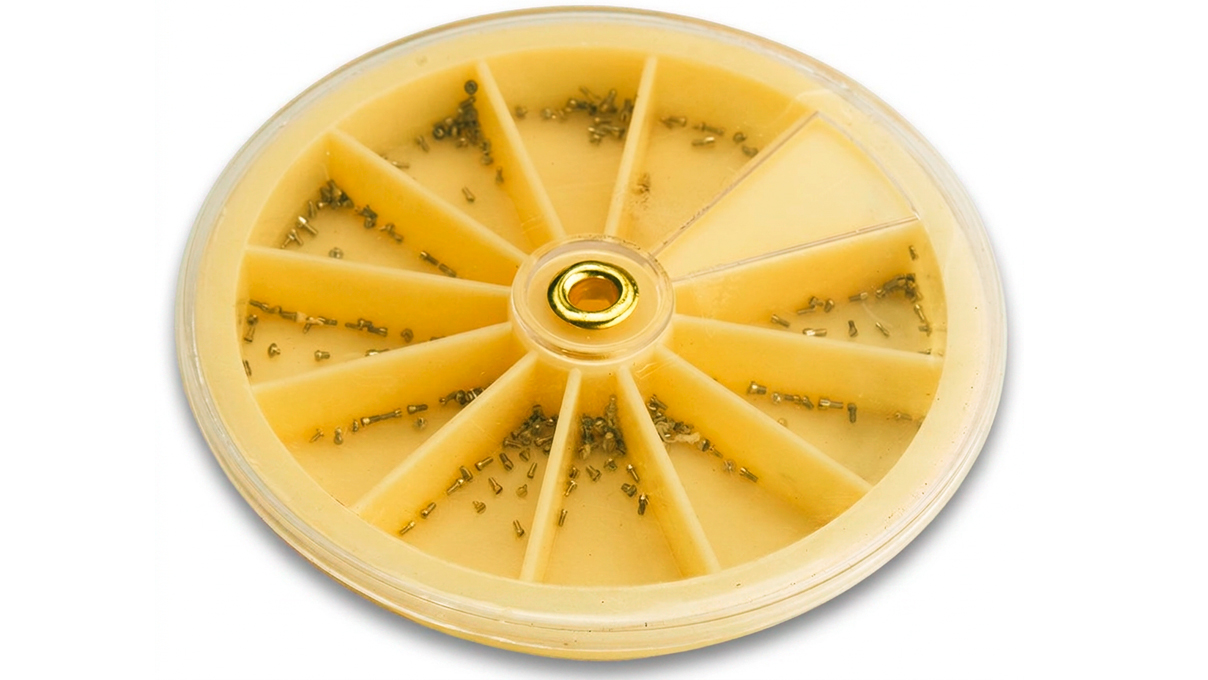 Assortiment de petites vis pour horlogers, 250 pièces