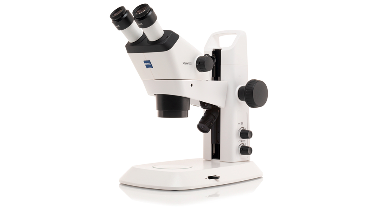 Statif Zeiss C EDU avec éclairage en diascopie sur fond clair et fond noir, 2 USBC-Ports (In & Out)