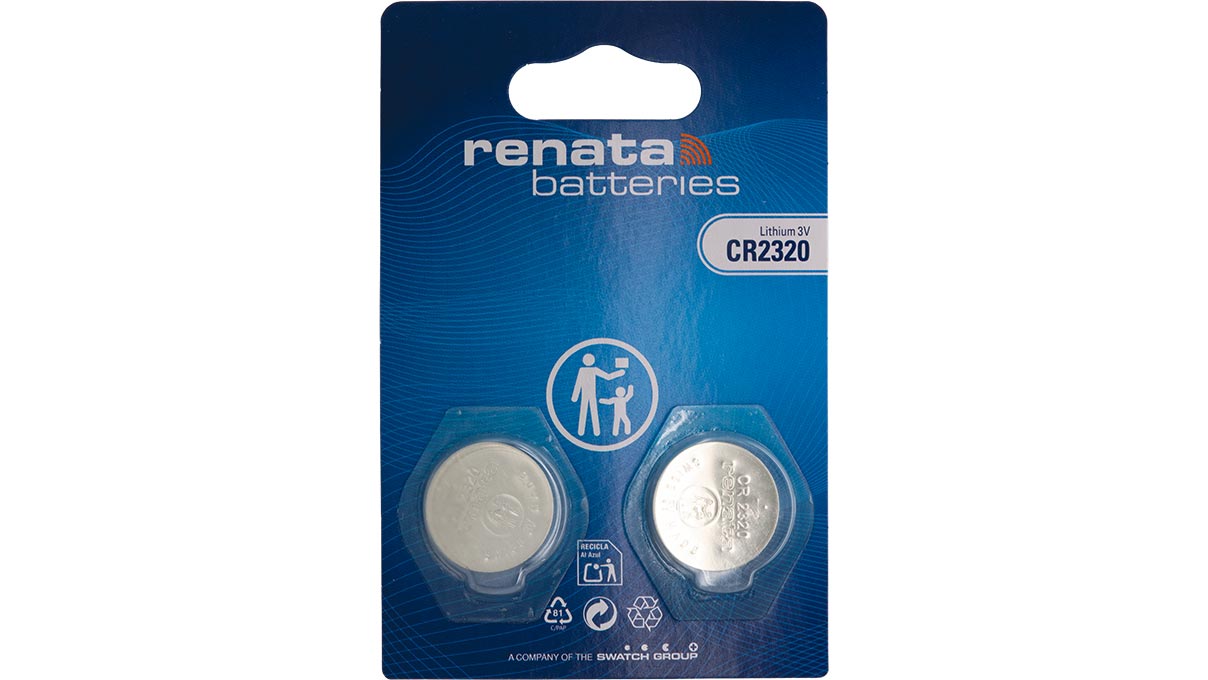 Renata CR 2320 lithium, lot de 2