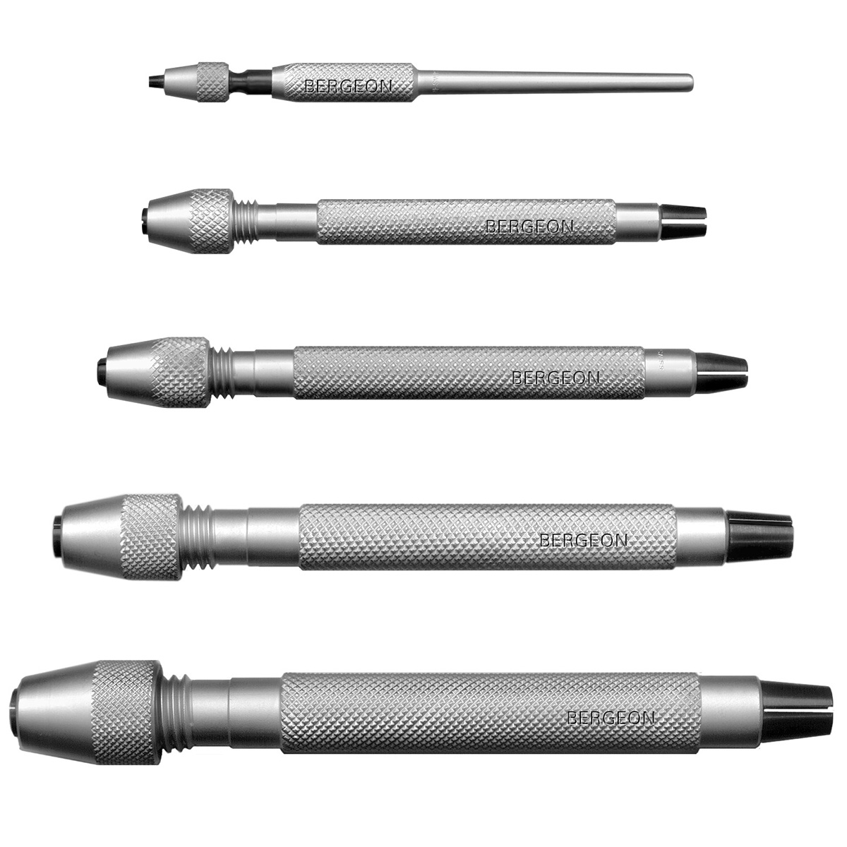 Bergeon 30026-A Assortiment de mandrins, 5 pièces