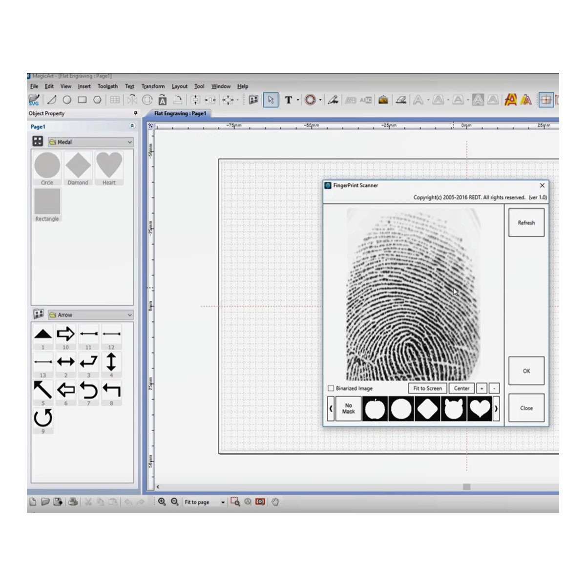 Fingerprint Image Scanner