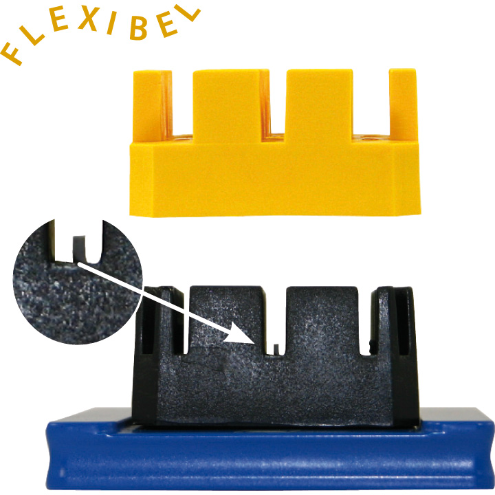Beco Technic kit de raccourcisseurs de bande, 4 pièces, avec adaptateur