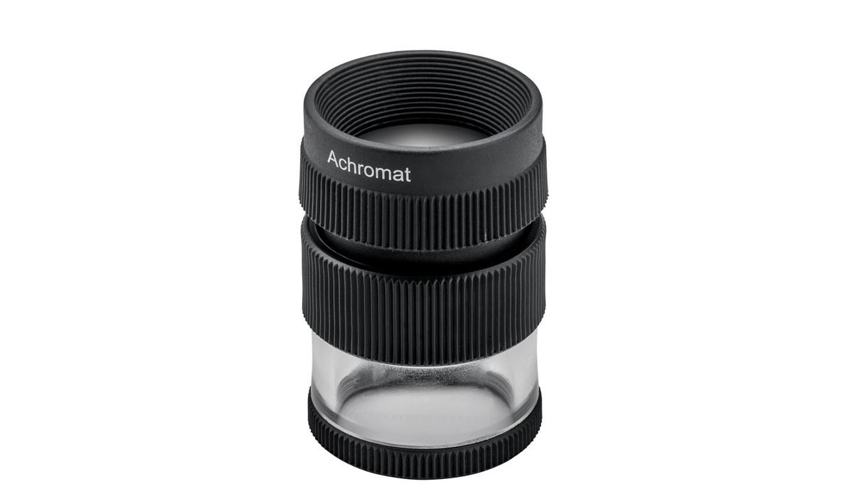 Eschenbach 11547 Loupe de précision graduée, Ø 23 mm, grossissement 7x