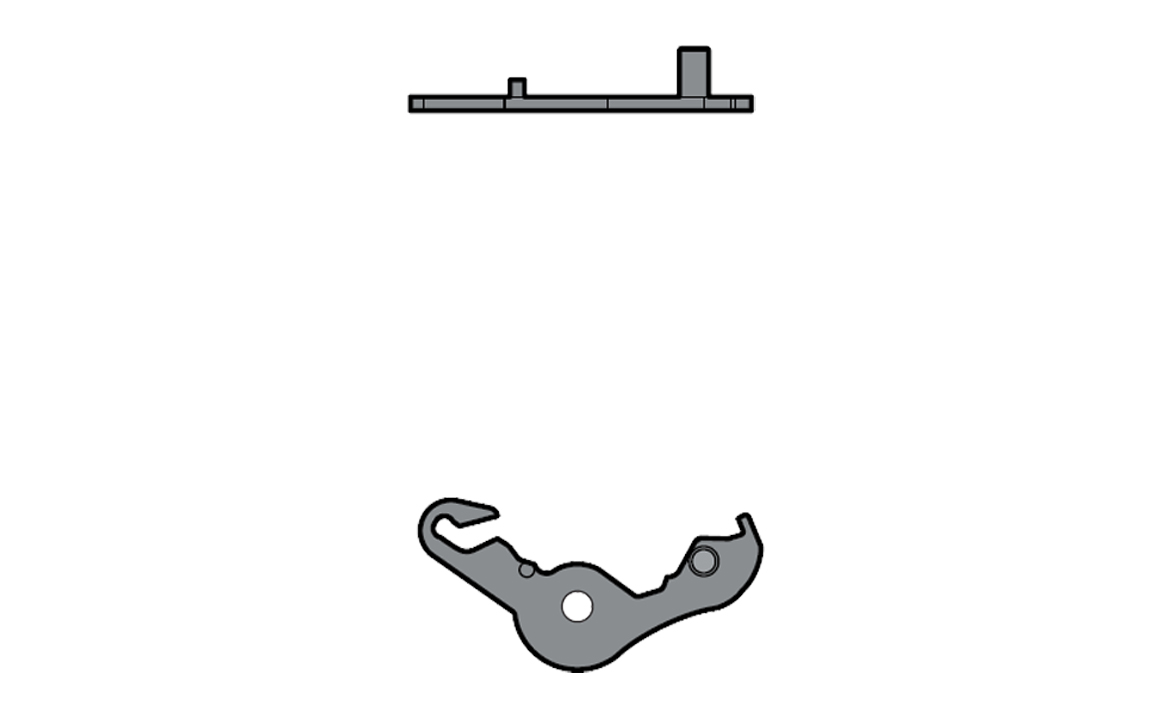 ETA02570.956101 Levier de correcteur