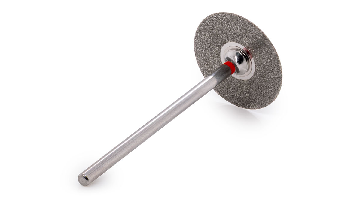 Lampert Meule diamantée, fine, Ø 22 mm, tige Ø 2,3 mm