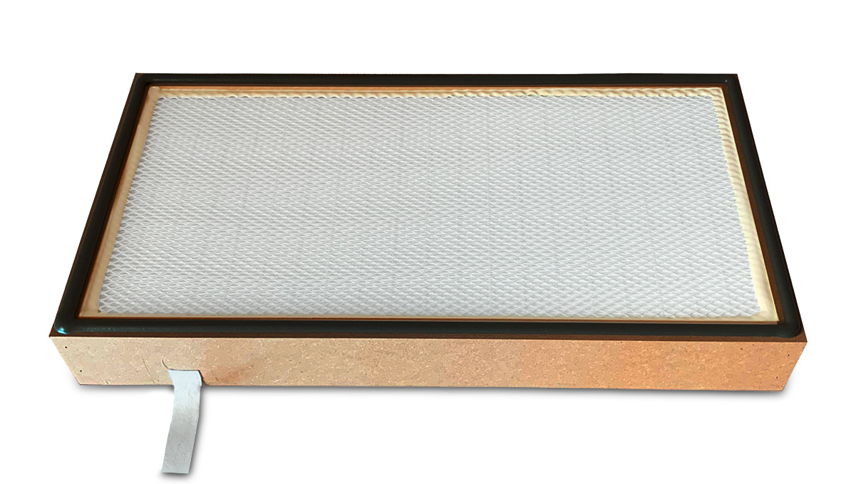 TBH Filtre à particules H13 dans un cadre MDF