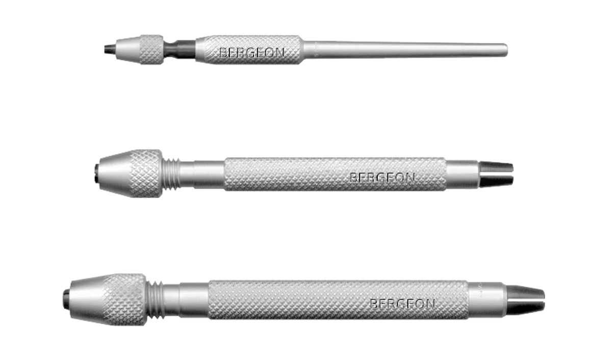 Bergeon 30026-D Assortiment 3 mandrins, 3 pièces
