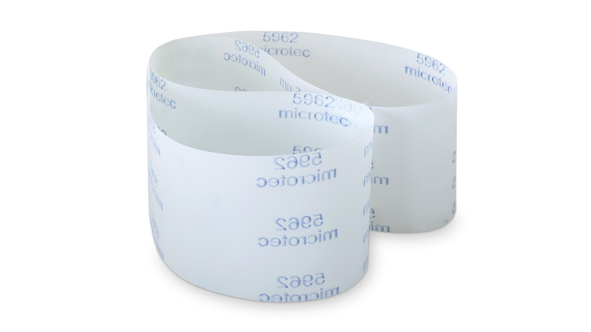 Microtec 5962 Bande abrasive sans fin, grain P800, 100 x 1000 mm