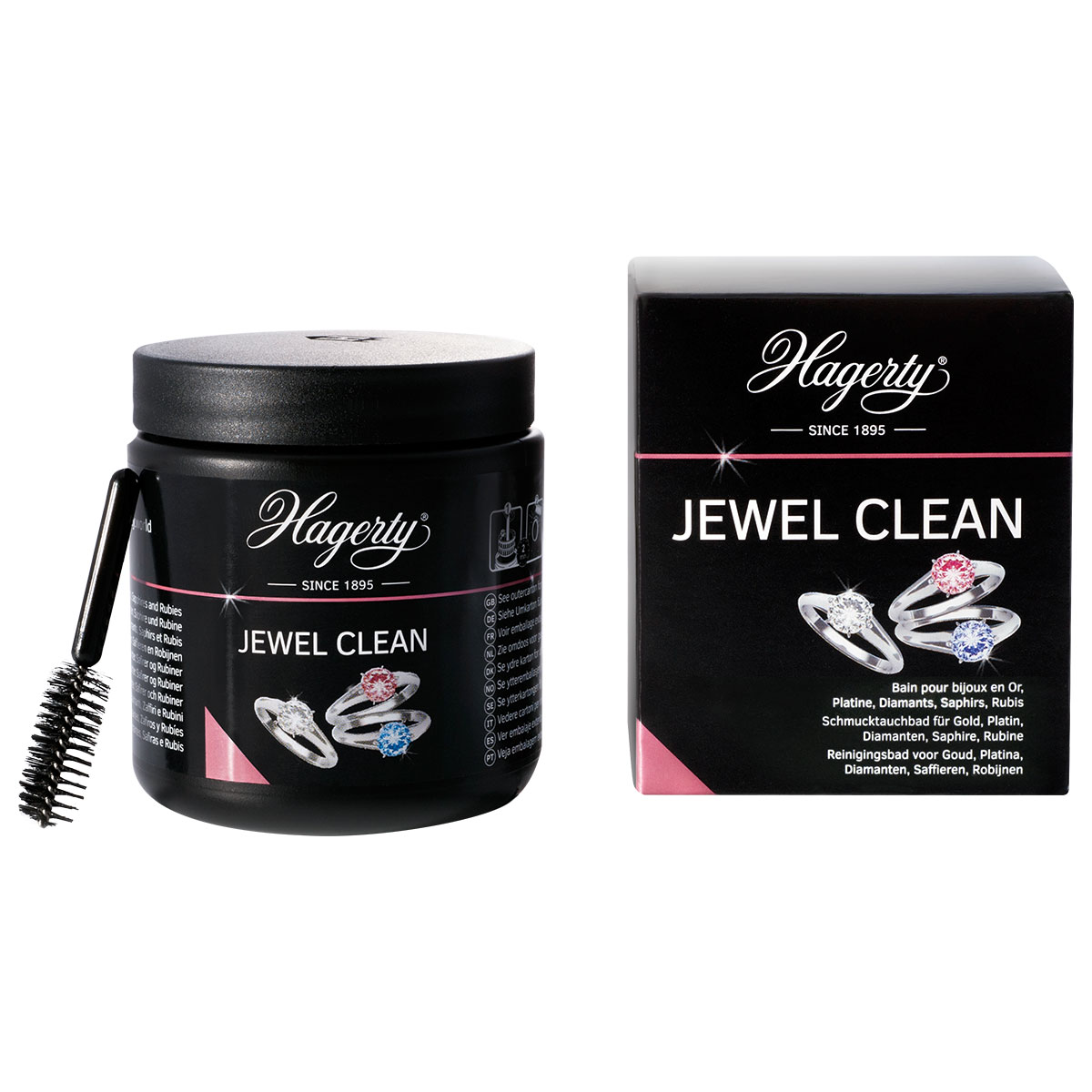 Hagerty Jewel Clean, bain d'immersion pour bijoux, 170 ml