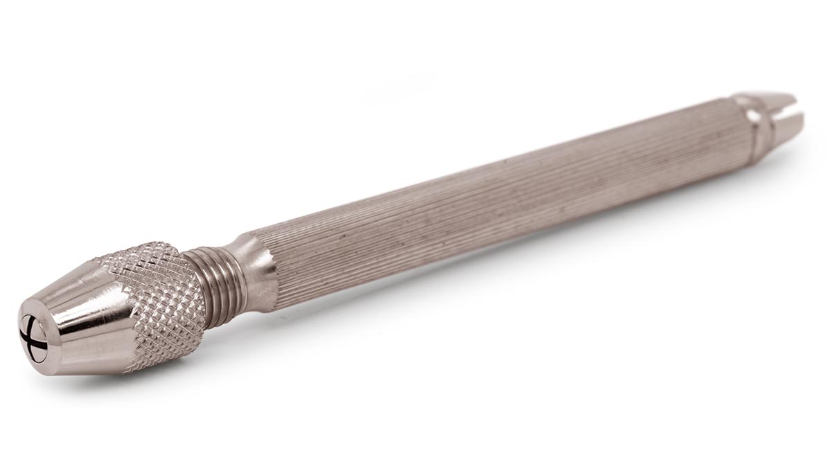 Bergeon 1842-17A mandrin, tête ronde, longueur 100 mm