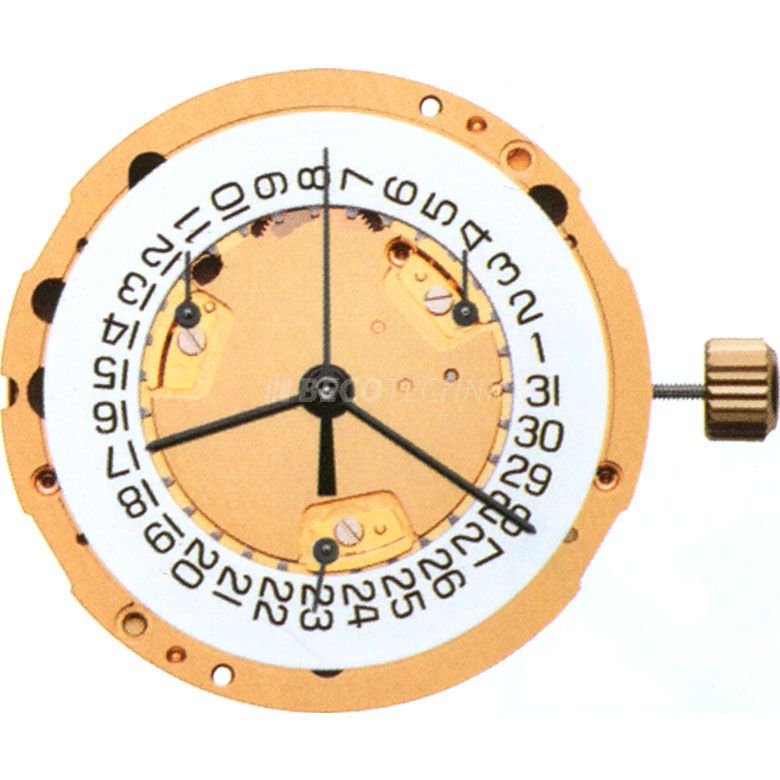Mvt. ETA 251.272 H1 13 1/4''' DATE4, HORIZ. SC CHRONO 3EYES Quartz (394 | SR936SW)