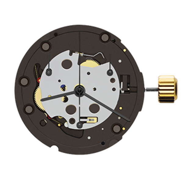 Mvt. ETA G15.562 H1 10 1/2''' DAY2/DATE-HAND SS MONTH-RETRO DAY/DATE-RETRO Quartz (394 | SR936SW) - PowerDrive