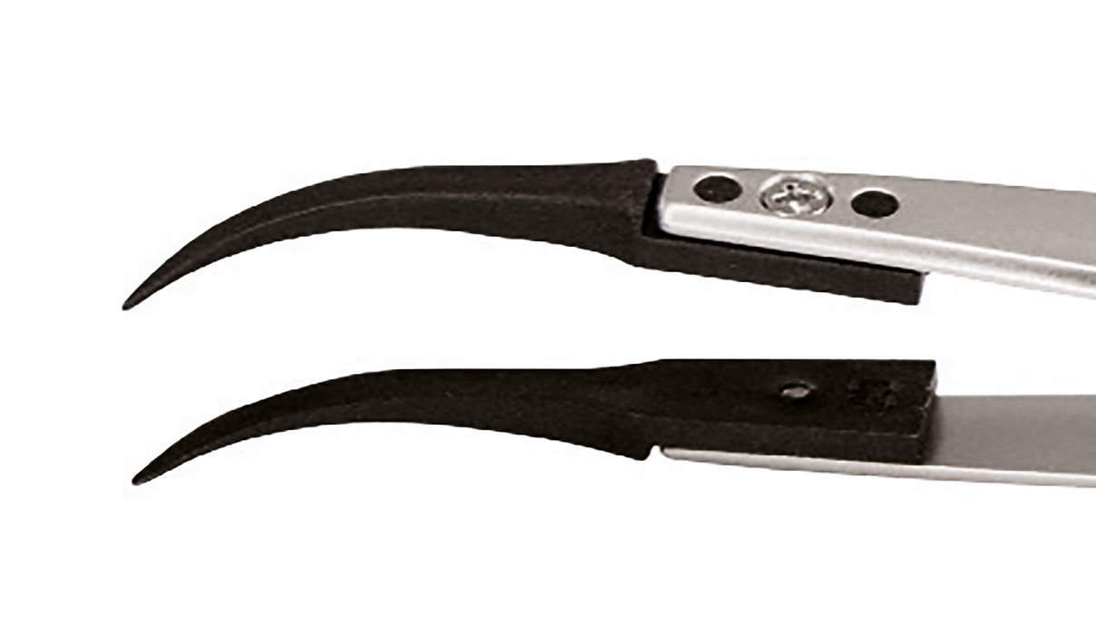 Bergeon 6571-CFR-BR-7 paire d'embouts de remplacement pour brucelles Bergeon 6571-CFR-7